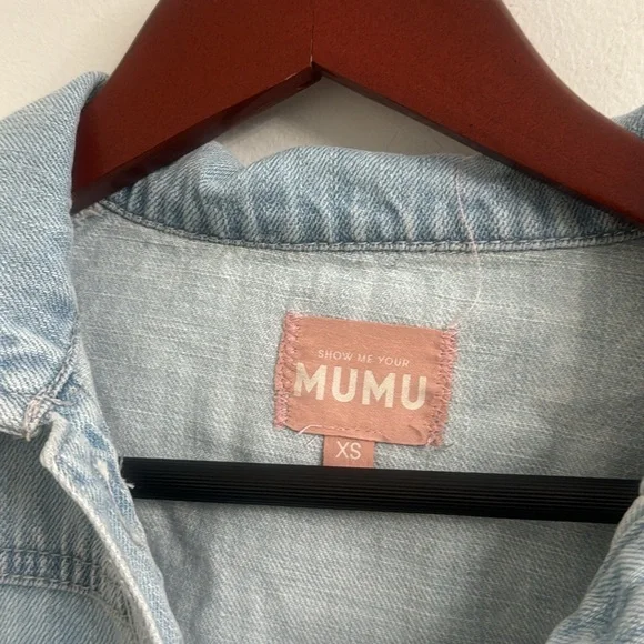 SHOW ME YOUR MUMU Cannon Romper in Dockside sz Xs - Picture 6 of 10